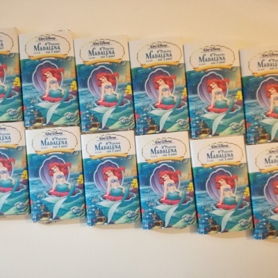 Mini&#x20;Chocolates&#x20;personalizados&#x20;com&#x20;temas&#x20;Disney&#x20;&#x7C;&#x20;Pequena&#x20;Sereia