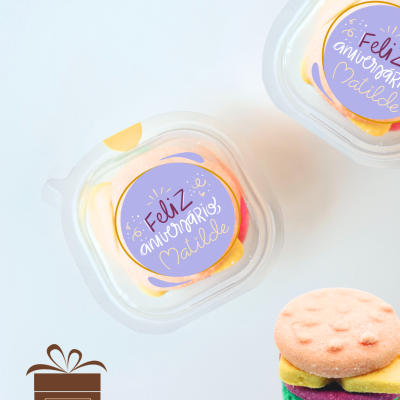 Mini&#x20;Hamb&#x00FA;rguer&#x20;de&#x20;Gomas&#x20;Personalizado&#x20;com&#x20;Etiqueta&#x20;&#x2013;&#x20;V&#x00E1;rios&#x20;Temas&#x20;ou&#x20;Design&#x20;&#x00E0;&#x20;Medida