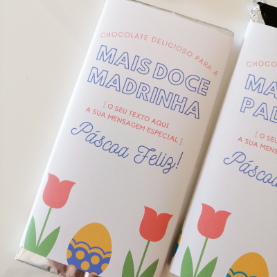 Chocolate&#x20;Grande&#x20;Personalizado&#x20;para&#x20;Madrinha&#x20;ou&#x20;Padrinho