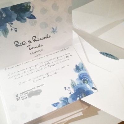 Convites&#x20;de&#x20;Casamento&#x20;&#x7C;&#x20;Blue&#x20;Roses