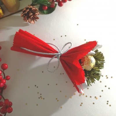 Mini&#x20;Bouquet&#x20;com&#x20;Bombons&#x20;de&#x20;Chocolate&#x20;e&#x20;Pralin&#x00E9;