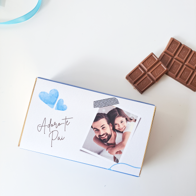 Presente&#x20;Especial&#x20;do&#x20;Pai&#x3A;&#x20;Caixa&#x20;de&#x20;Bombons&#x20;Belga&#x20;personaliz&#x00E1;vel&#x20;com&#x20;Fotografia
