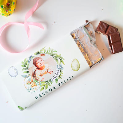 Tablete&#x20;de&#x20;Chocolate&#x20;grande&#x20;personaliz&#x00E1;vel&#x20;com&#x20;fotografia&#x20;dos&#x20;afilhados