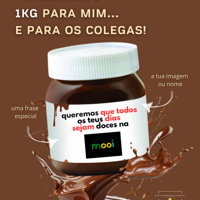 1&#x20;Kg&#x20;de&#x20;Nutella&#x20;Personalizada&#x20;com&#x20;Nome,&#x20;Frase&#x20;ou&#x20;Fotografia