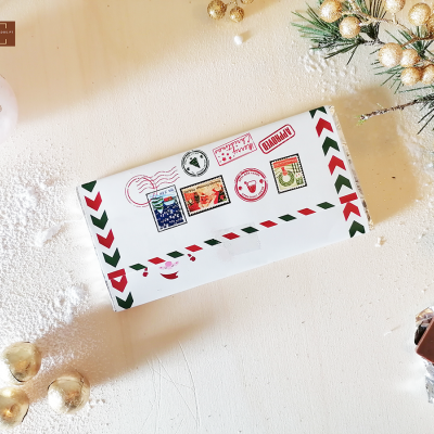 Tablete&#x20;de&#x20;Chocolate&#x20;Carta&#x20;ao&#x20;Pai&#x20;Natal&#x20;&#x7C;&#x20;Grande&#x20;100gr