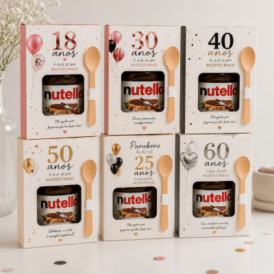Nutella&#x20;Festa&#x20;Personalizada&#x20;15&#x20;g&#x20;&#x7C;&#x20;Lembran&#x00E7;a&#x20;de&#x20;Anivers&#x00E1;rio&#x20;com&#x20;Colher&#x20;de&#x20;Madeira