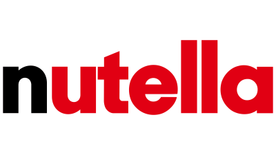Logotipo Nutella com letras 