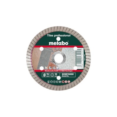 Disco de corte Metabo Tiles professional com segmentos metálicos