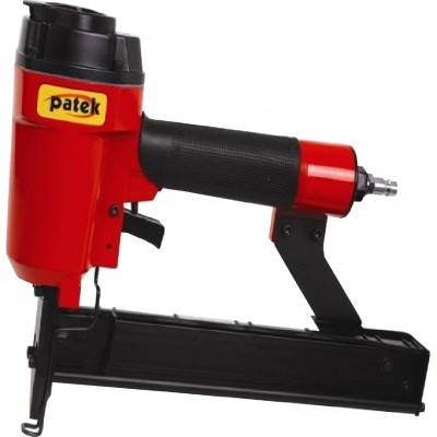 Aparafusadora pneumática vermelha e preta da marca patek