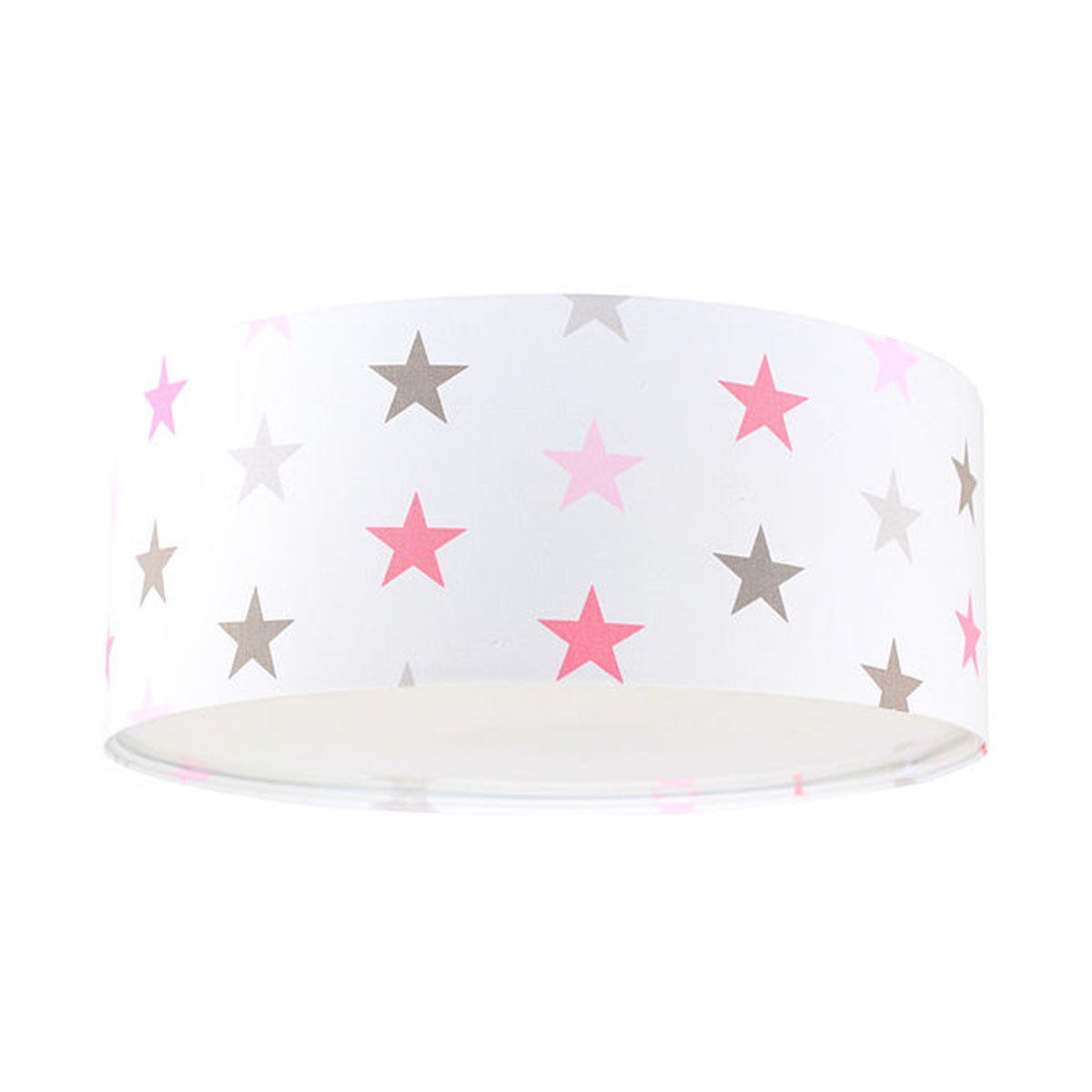Candeeiro Plafon Estrelas CZARUS Candeeiro de tecto branco com estrelas coloridas