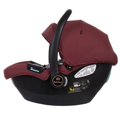 Bebé conforto BabyLux vermelho e preto com alça