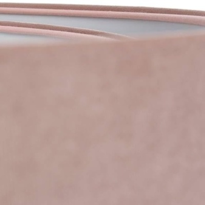 Candeeiro de mesa com cúpula rosa claro