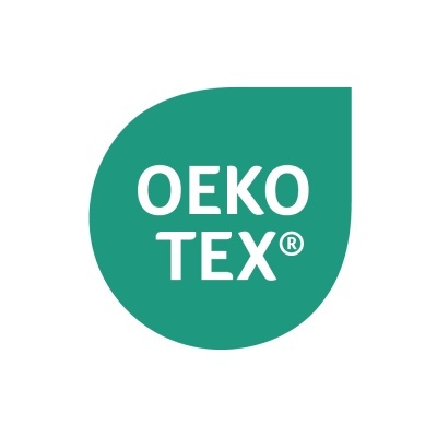 Logótipo OEKO TEX em fundo branco