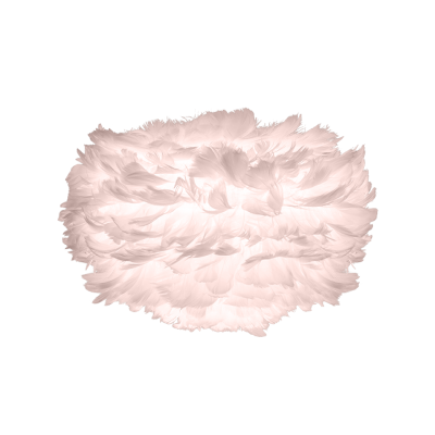 Lustres de penas brancas