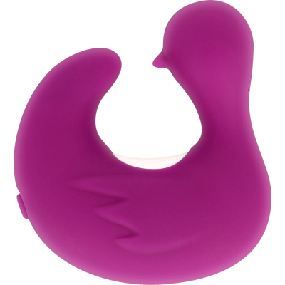 Produto em forma de pato cor-de-rosa em silicone suave