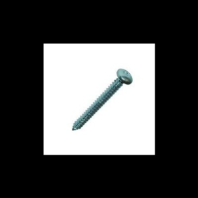 Parafuso metálico cinzento com rosca