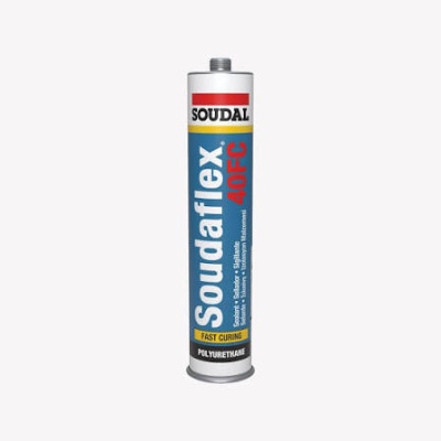 Cartucho cilíndrico de adesivo Soudaflex 40FC da SOUDAL