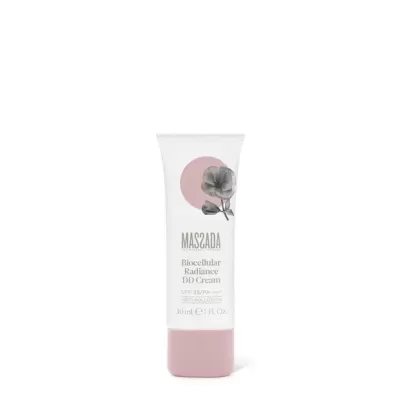 Frasco branco e rosa claro de Biocellular Radiance DD Cream Massada