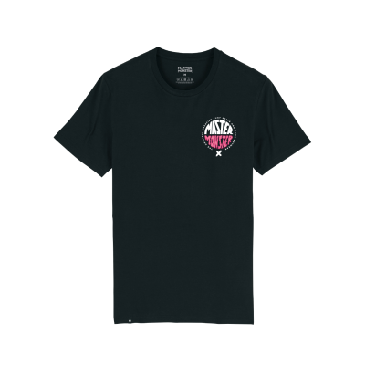 T-shirt preta com estampa MASTER MONSTER no peito