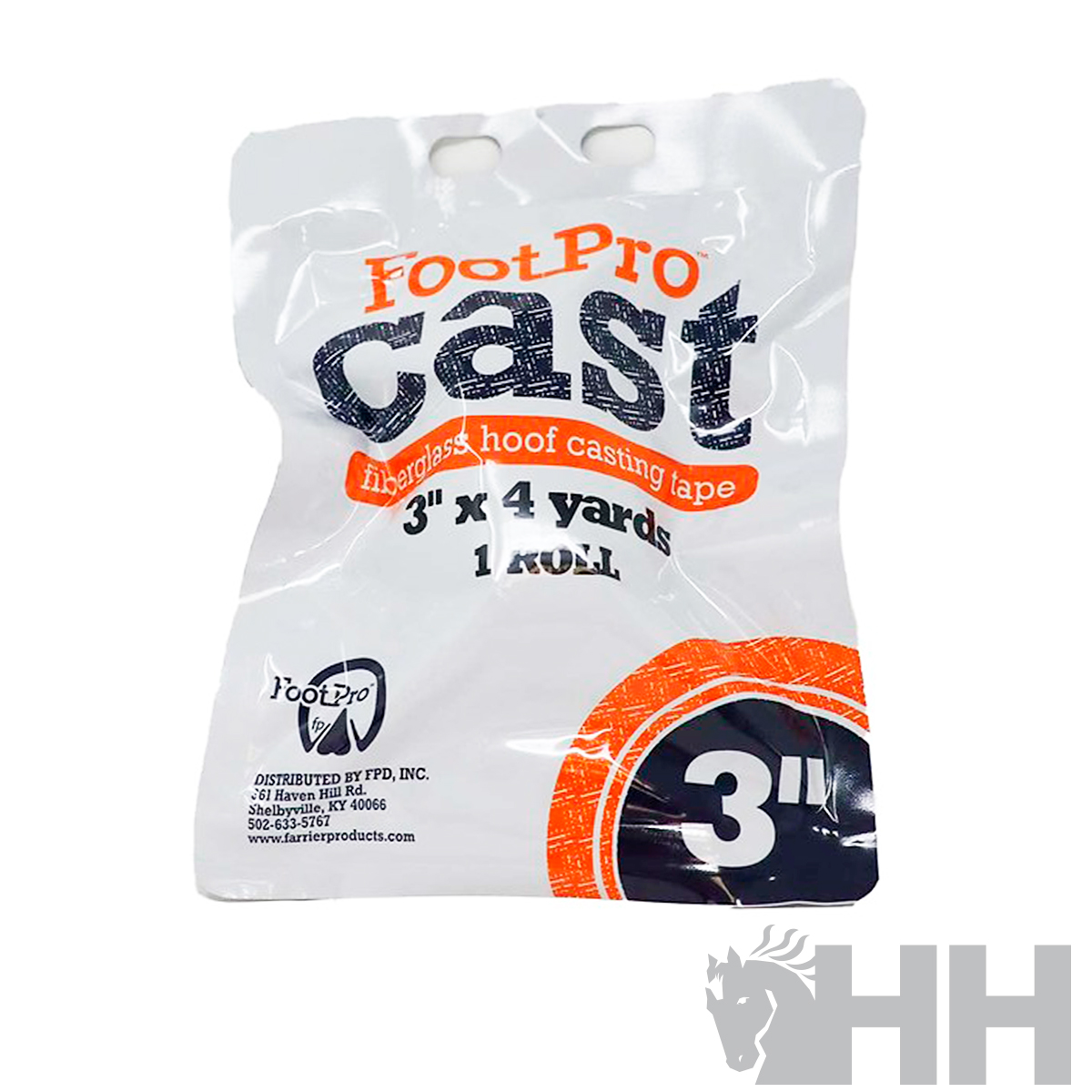 Embalagem de fita FootPro cast para moldes de casco 3'' x 4 jardas