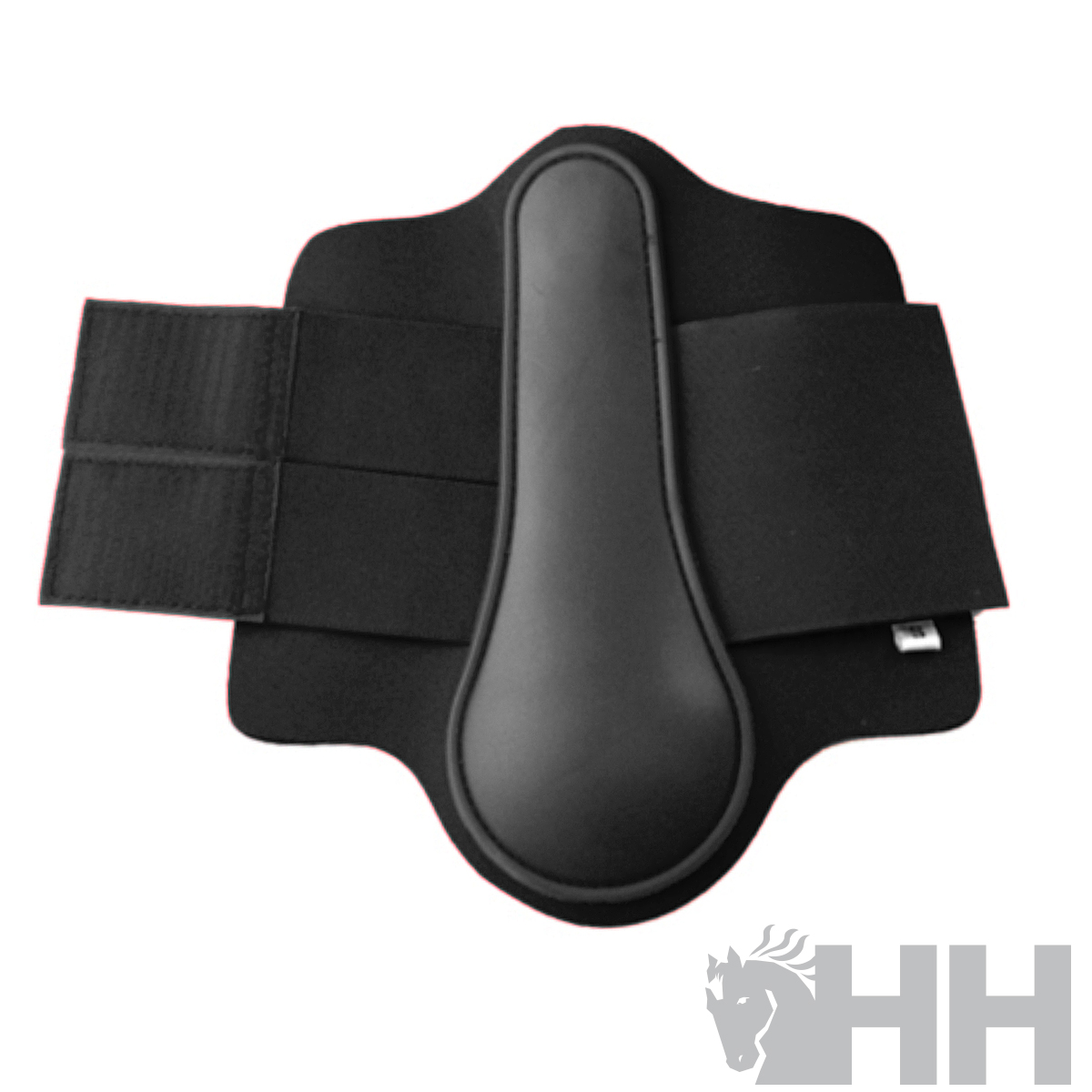 Protetor para cavalo preto com fecho de velcro
