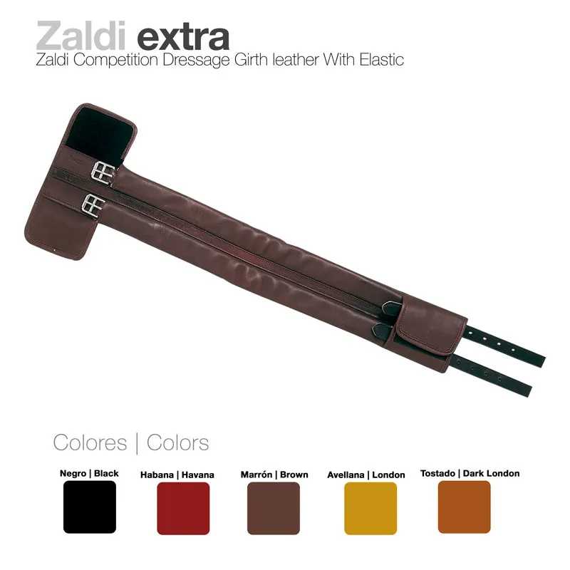 Cilha de dressage em várias cores Zaldi