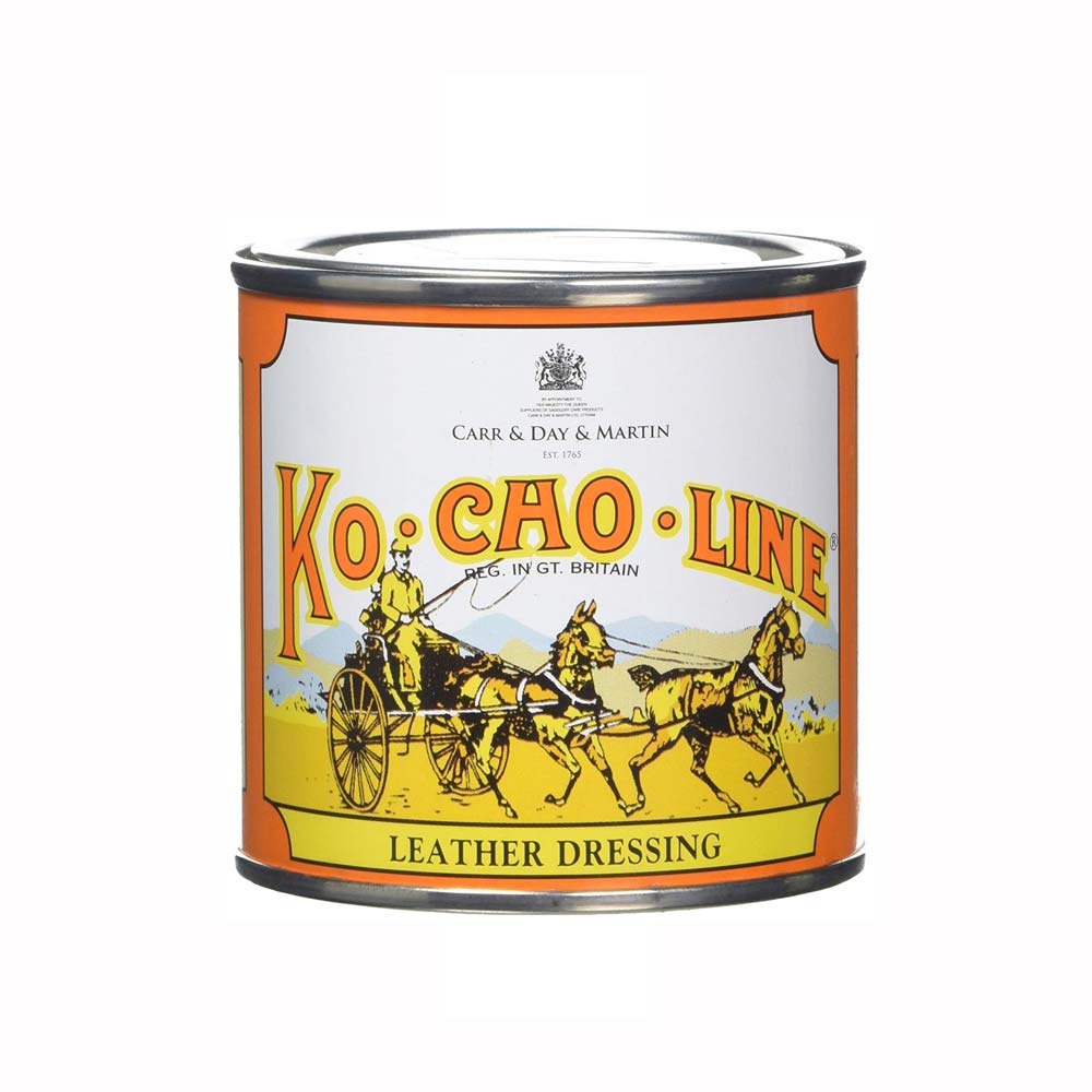 Lata metálica de produto para tratamento de couro marca Carr & Day & Martin