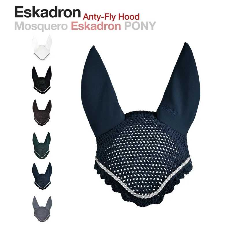 Protecção anti-moscas para orelhas de cavalo Eskadron em várias cores