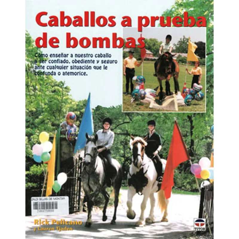 Capa de livro com título e duas pessoas a montar cavalos com bandeiras coloridas ao ar livre
