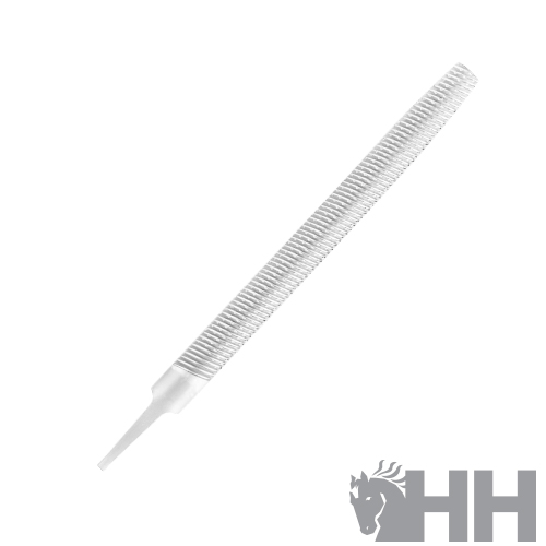 Pente branco de plástico com cabo texturizado em fundo branco