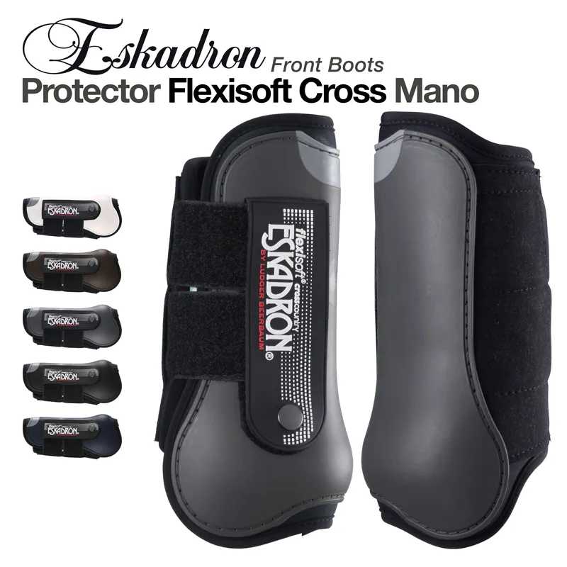 Botas frontais para cavalo Eskadron Protector Flexisoft Cross Mano