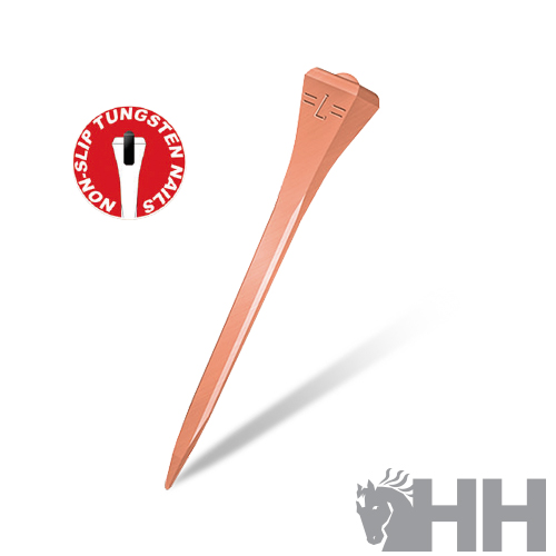 Tee de golfe cobreado com texto e gráfico de advertência