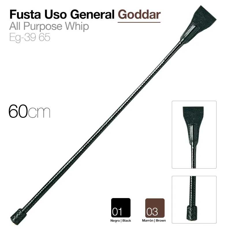 Fusta preta para uso geral Goddar com 60 cm