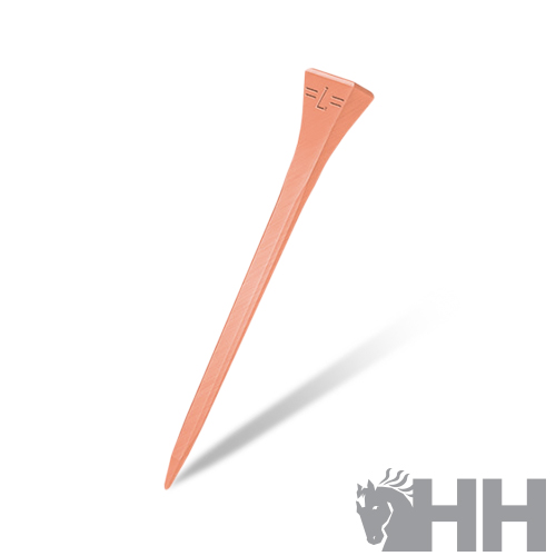 Tee de golfe cor salmão com letras FLE