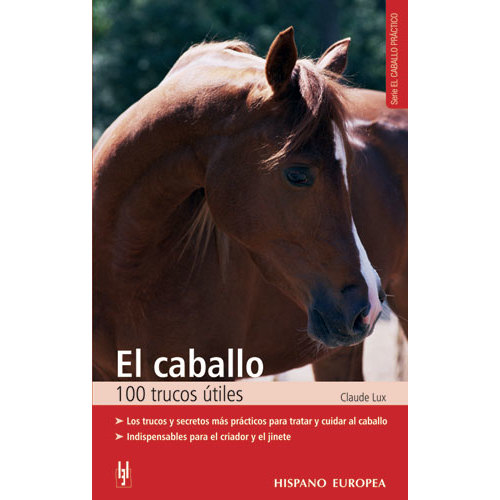Capa de livro com imagem de cavalo castanho e texto em espanhol