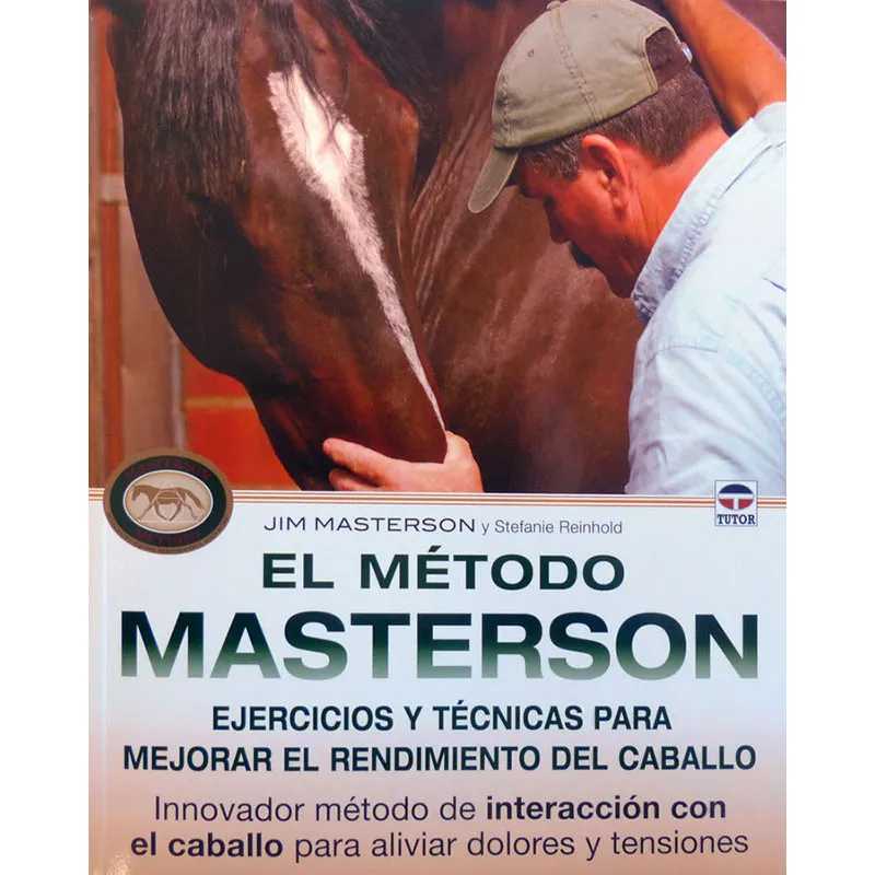 Capa de livro com homem e cavalo, título 'EL MÉTODO MASTERSON'