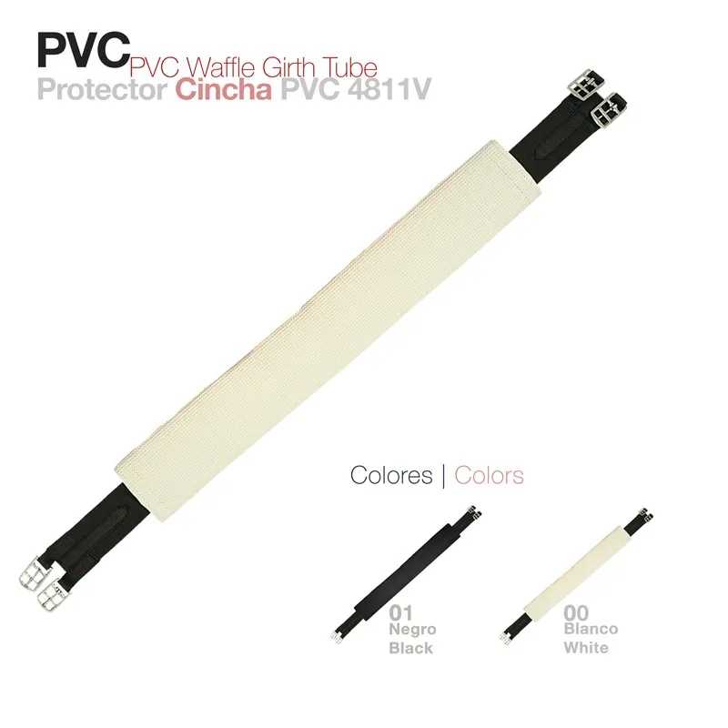 Cinta protetora em PVC com textura waffle, disponível em preto e branco