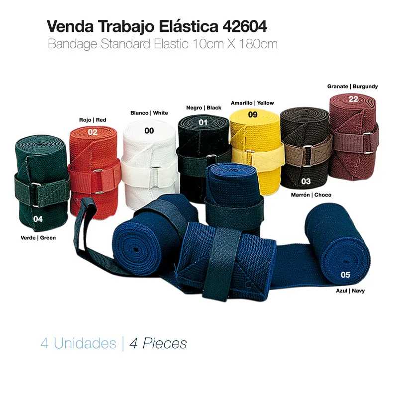 Venda Trabalho Elástica em várias cores enroladas e etiquetadas