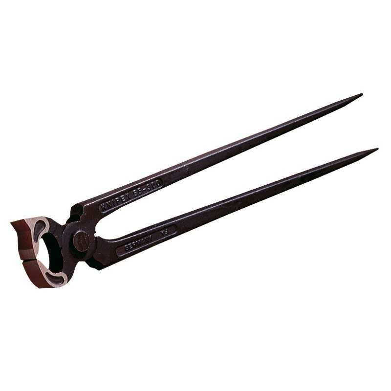 Alicate tenaz preto com cabo longo e inscrição KNIPEX 86 03 110
