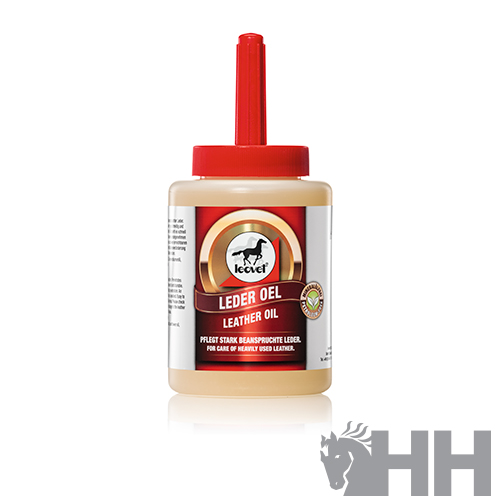 Frasco de óleo para couro Kievel com tampa vermelha