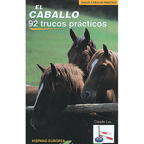 Capa de livro sobre cavalos com título e imagem de três cavalos castanhos
