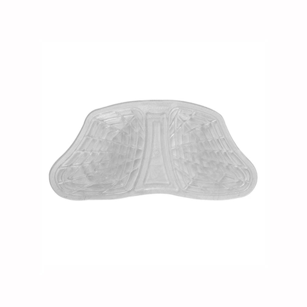 Almofada de gel transparente com textura antiderrapante