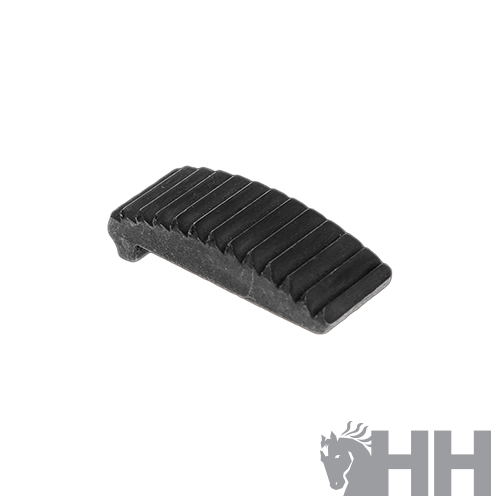 Sapato de apoio preto com relevo estriado