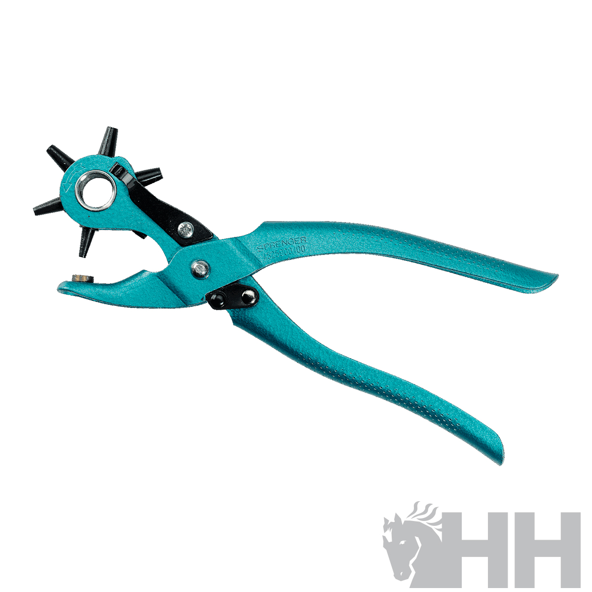 Ferramenta manual azul para fazer furos