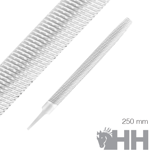 Pente para cabelo branco com dentes finos em fundo branco