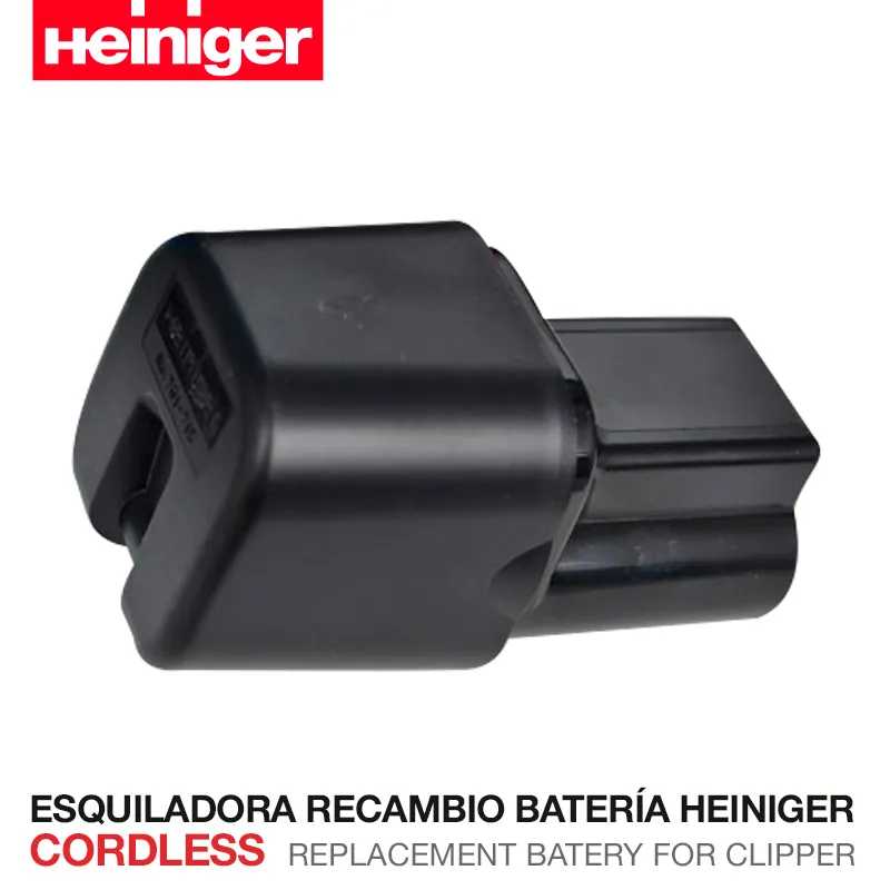 Bateria preta de substituição para máquina de tosquia Heiniger