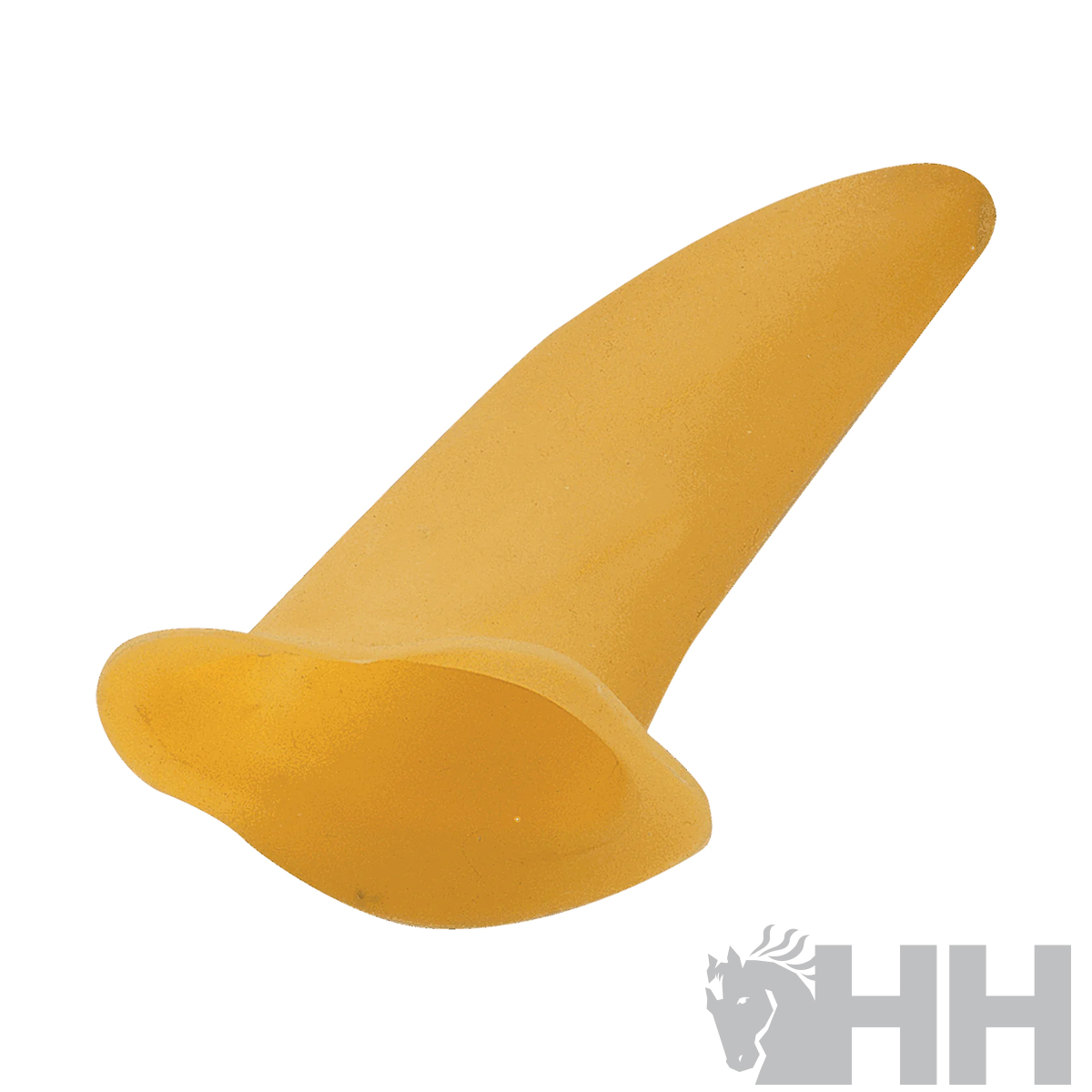 Nariz falso amarelo de silicone com textura lisa para disfarces