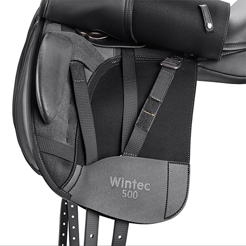Sela de equitação Wintec 500 preta