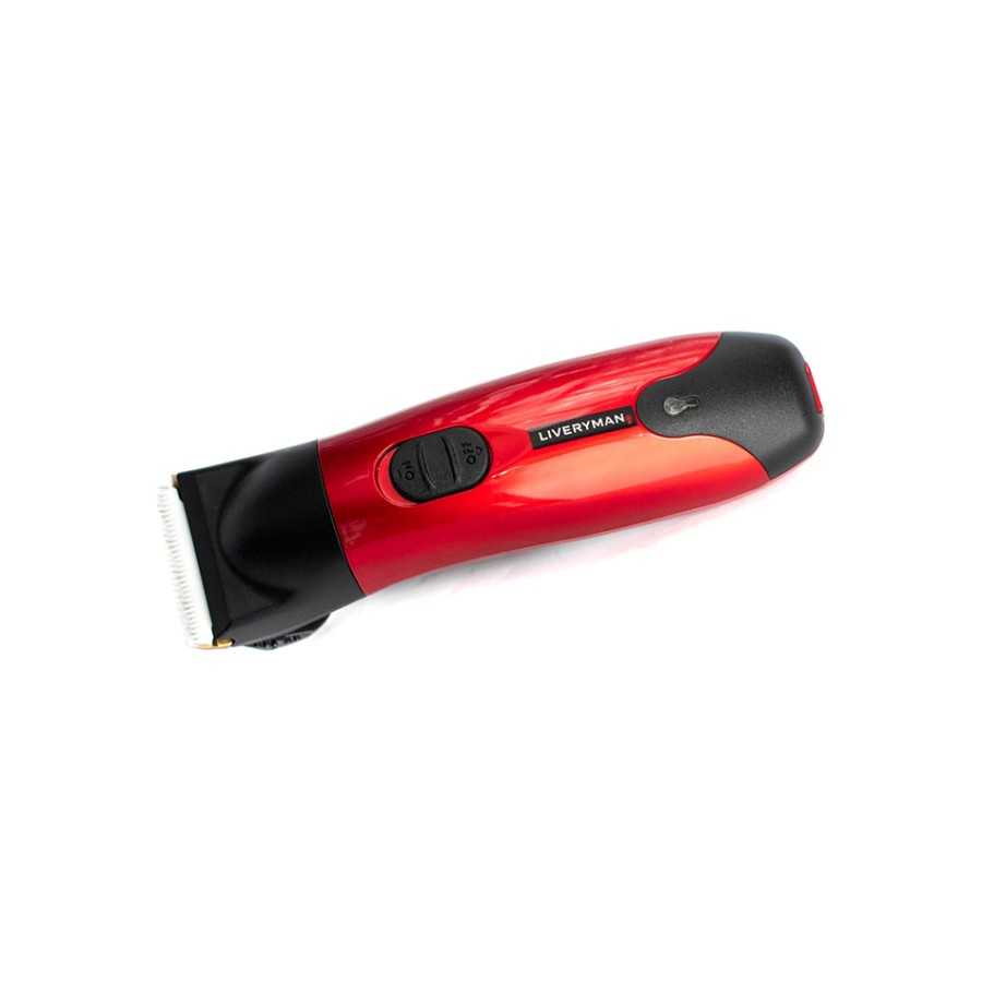 Aparelho cortar cabelo LIVERYMAN vermelho e preto