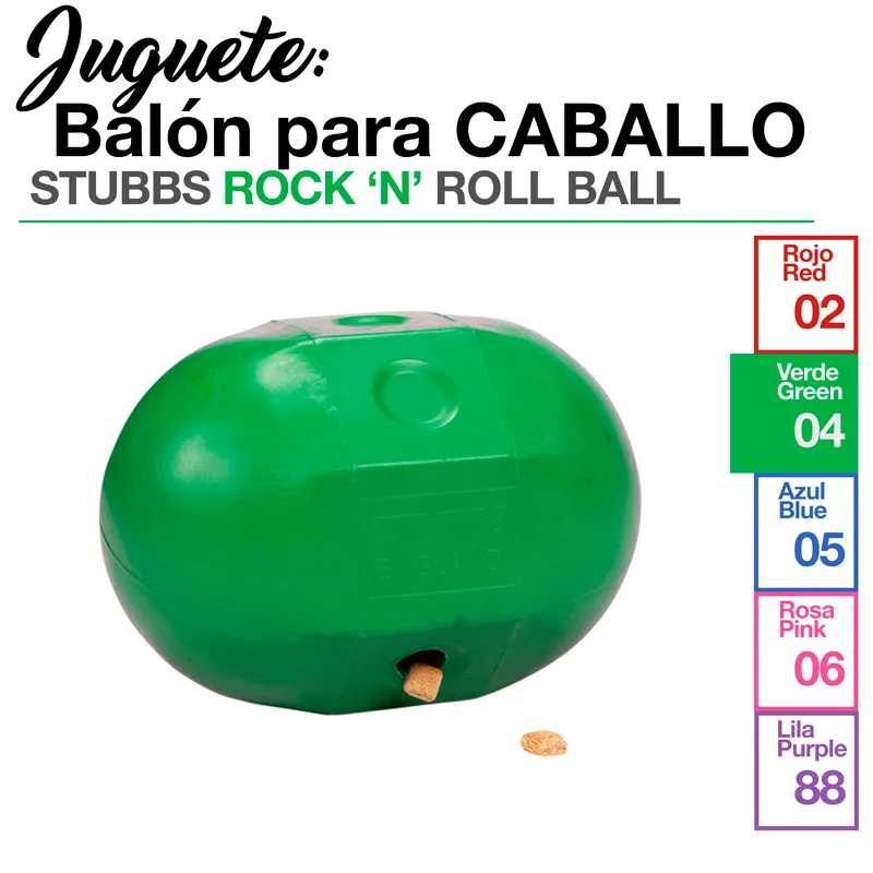 Brinquedo verde oval para cavalo com fecho e pedaço de madeira